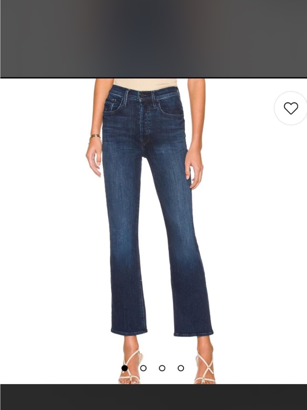 MOTHER Tripper ankle jeans